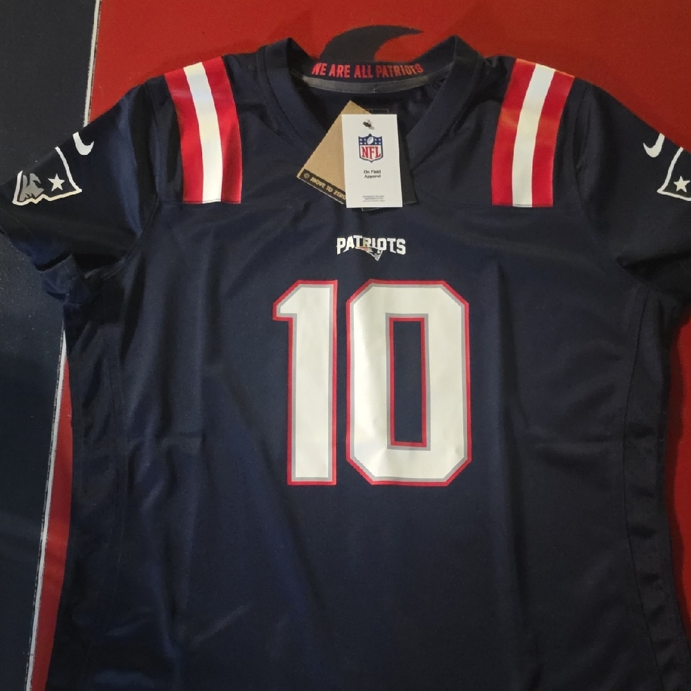 NFL Patriots Jersey - Blue and Red